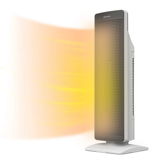Aerotermă Verticală AIRMATE 1500W – Încălzitor Electric cu Termostat, Oscilație 70°, 3 Moduri și Protecție Totală